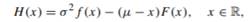 Show that H (x) - G(x) = x - E? [?] if E? [?] is finite. Show that with f the pdf and F the cdf of...