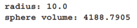 Write a program to do the following: (a) Declare a variable named radius that can store a number...-2