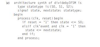 Each of the following VHDL modules contains an error. For brevity, only the architecture is shown;...-2