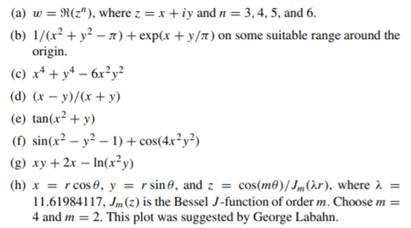 Plot the contours of f = sin(y + sin(x2 y - 1/x)) and discuss why it looks different from Figure...-2