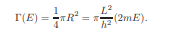 The expression (4.40) for G(E) is valid only for large E because the area of a quadrant of a circle...-2