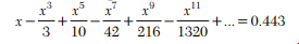 Find the real root of the equation correct to three decimal places using iteration method Find by...-1