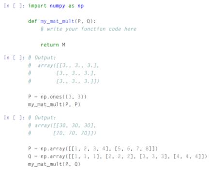 Let m be a matrix of positive integers. Write a function my_trig_odd_even(m) to return an array q,...