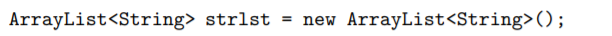 Suppose that a variable strlst has been declared as Assume that the list is not empty and that all...