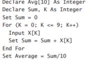 In this exercise, Letter is an array of characters and the characters that have been input are F, R,...-2