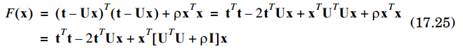 The Hessian matrix for the performance index of the RBF network, given in Eq. (17.25), is Show that...-2