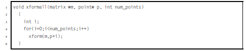 The function in the previous problem would typically be called multiple times to process an array of...