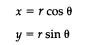 The polar coordinates of a point consist of the distance, r, from a specified origin and an angle, ,...-2