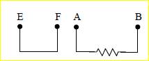 A Pt resistance element is marked as per the following diagram. What is the function of each pair of...