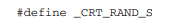 32-bit Random Number Generators, rand_s() In this exercise we test the Microsoft random number...-2