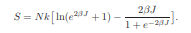 Use (5.35 and (5.37) to find the low temperature behavior of F and S for a one-dimensional Ising...-2