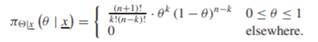 Let be an exchangeable sample of Bernoulli trials and let . Show that there is a probability density...-4