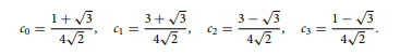 The Daubechies D4 wavelet transform (named after the mathematician Ingrid Daubechies) is...-1