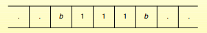 Consider a Turing machine that has the following two instructions (1,1,0,2,R) (2,1,1,1,R) Determine...