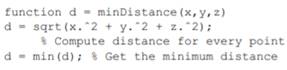 Improve the following piece of code by using preallocation: The following function computes the...-2