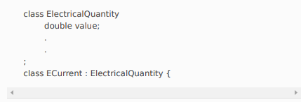 Some programmers, noting the commonmember data item, propose factoring out the commonality, using...