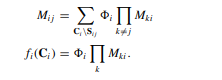 Consider the classical jointree algorithm as defined by Equations 7.4 and 7.5 in Chapter 7: Suppose...-1