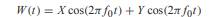 Consider the random process where X and Y are uncorrrelated random variables, each with expected...