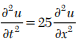 Solve the boundary value problem u tt = u xx with the conditions u(0, t) = u(1, t) = 0, u(x, 0) =...-1