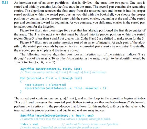 Suppose you want to find the largest entry in an unsorted array of n entries. Algorithm A searches...-1