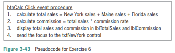 In this exercise, you modify the Mingo Sales application from Exercise 6. Use Windows to make a copy...