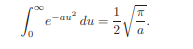 Consider the probability density function p(v)=(a/p)3/2 e-av2 for the velocity v of a particle. Each...