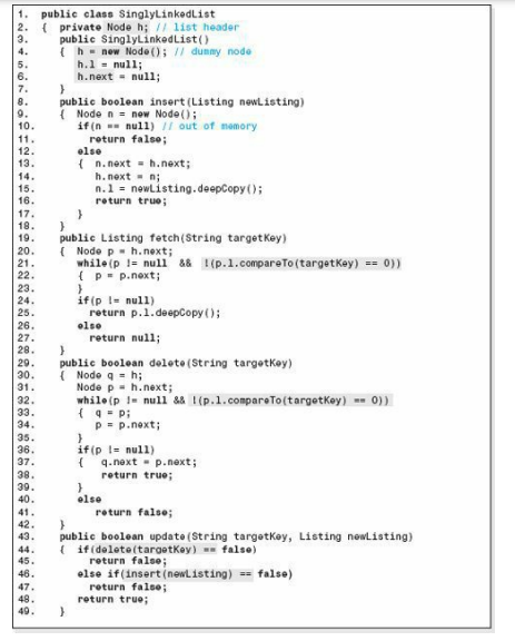 Code a class named SLLQueue that uses a double-ended singly linked list to implement a Queue as...-1