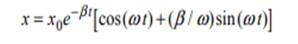 Create a user-defined function to evaluate the formula Provide the values of x 0 , t, ß, and ? as...