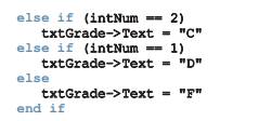 Rewrite the following as a switch statement. Assume that intNum is an integer variable containing a...-2