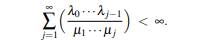 The continuous-time queue with infinite buffer can be obtained by modifying the general random walk...-2