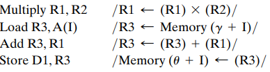 The following code segment needs to be executed 64 times for the evaluation of the vector arithmetic...-3