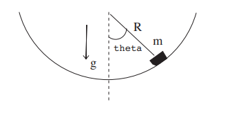 Rewrite Equations (15.22) and (15.23) as ? - ?? 2 sin ? cos ? + g/Lsin ? = 0 The system has two...-3