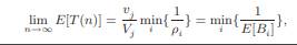 Given a closed queuing network with a single server at each node and relative utilizations that are...-1