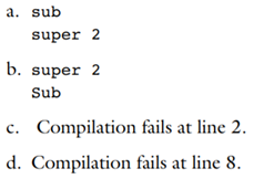 Given the following: what is the output?-2