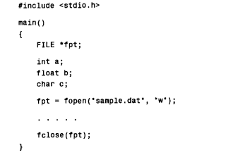 The skeletal outline of a C program is shown below. (a) Read the values of a, b and c from the data...