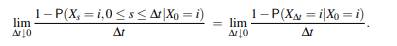 Let T denote the first time a chain leaves state i, Show that given X0 = i, T is conditionally...-6