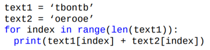 What is printed by the following loop? Explain why. Consider the following nested loop. List the...-1