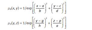 (a) Define the following terms as applied to fuzzy logic: (i) Projection (ii) Cylindrical extension...