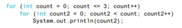 What output is produced by the following code? What output is produced by the following code? What...-6