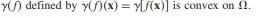 Let be a monotone nondecreasing function of a single variable (that is, which is also convex; and...-3