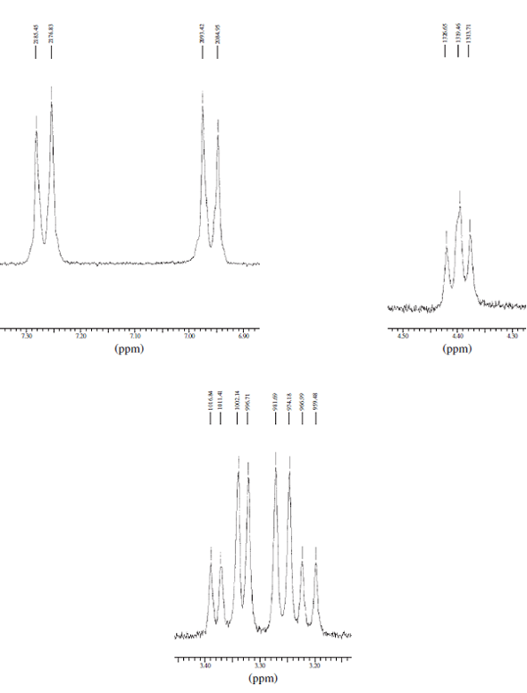 A naturally occurring amino acid with the formula C 9 H 11 NO 3 gives the following proton NMR...-2