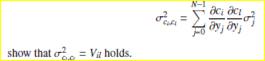 This problem deals with the covariance between two parameters in the normal-equations (linear)...