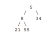 Consider a heap Nodes are inserted by appending them at the bottom level and then using the “Reheap...