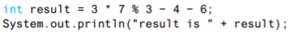 What is the output produced by the following lines of program code? What is the output produced by...-2