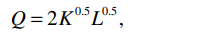 Suppose that the production function of a firm is given by the equation where Q represents units of...