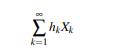 Show that is well defined as an element of L p assuming that where B is a finite constant.-1