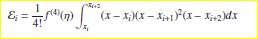 In the main text we carried out the derivation for the error in Simpson’s rule using a Taylor...