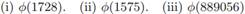 Euler’s phi function has many beautiful properties. (a) If p and q are distinct primes, how is f(pq)...-2