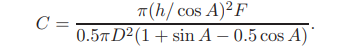 L.L. Vant-Hull (Solar Energy, 18,33 (1976)) derived the following equation for the geometrical...-1