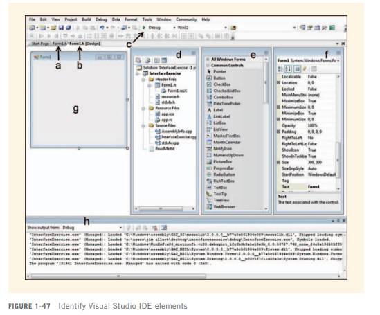 The Output window